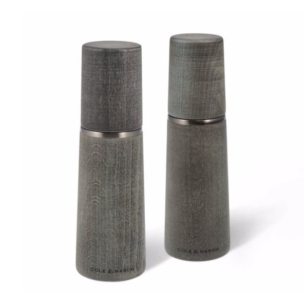 Súprava mlynčekov na soľ a korenie Marlow Dark Grey Precision+
