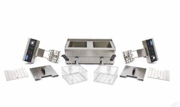 Fritéza Maxima 2x16L s výpustným ventilom - Image 2