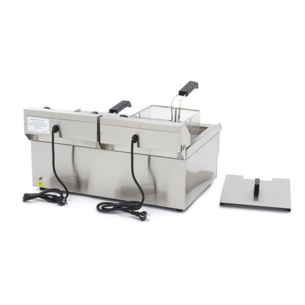 Fritéza Maxima 2x16L s výpustným ventilom - Image 6